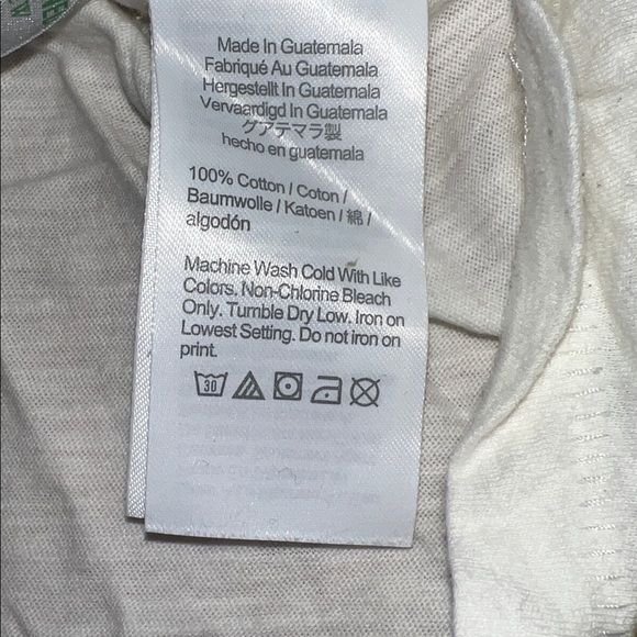 J. Crew White Tee with Vibrant Floral Design - Picture 9 of 9